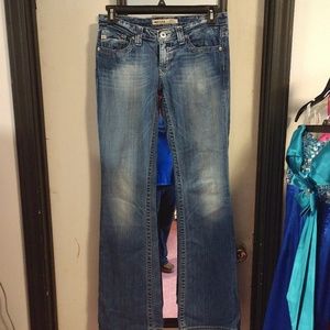 Big Star ultra low rise Jeans
